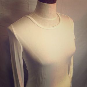 Halogen: Silky soft long-sleeve tee
